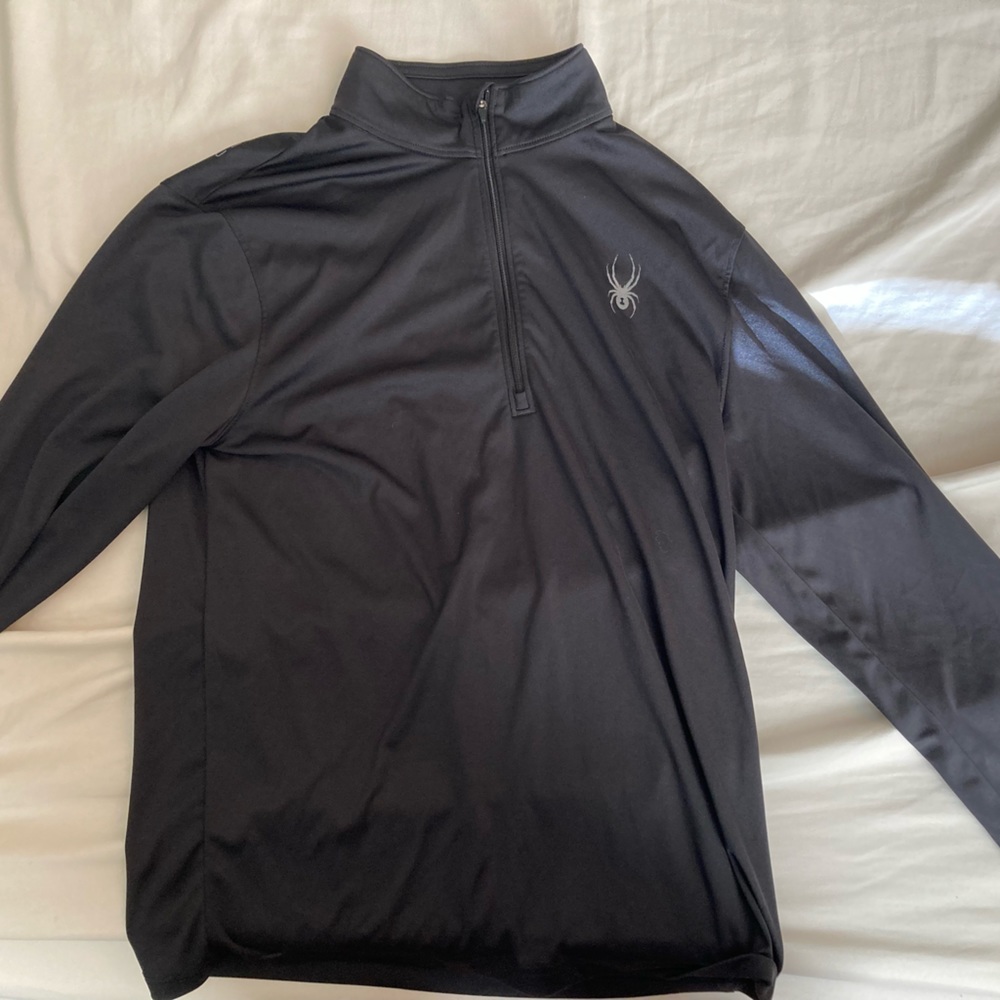 Spyder black long-sleeved medium sweater